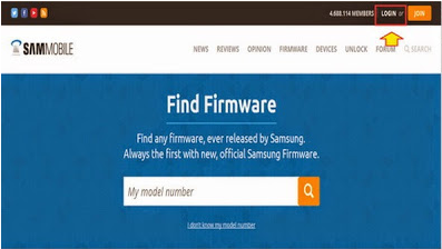 Cara Download Firmware Dari Sammobile