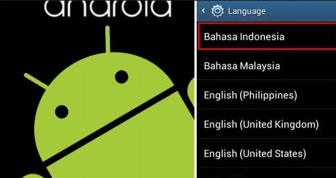 cara menambah bahasa di android