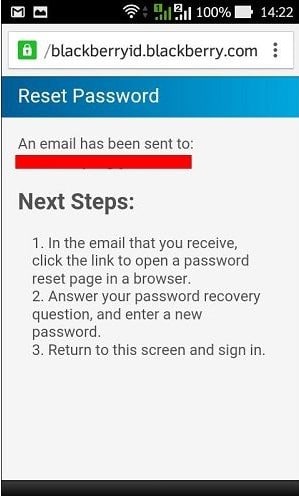 Cara Reset Password BBM Langsung di HP Android 8