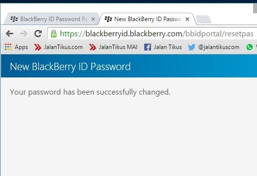 Cara Reset Password BBM di HP Android Lewat PCLaptop