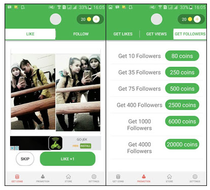 Cara meningkatkan Followers Instagram Gratis