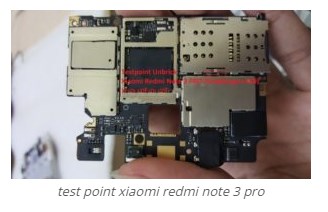 Letak Test Point Android Xiaomi