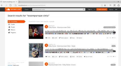 Cara Download Lagu Mp3 Soundcloud Tanpa Software