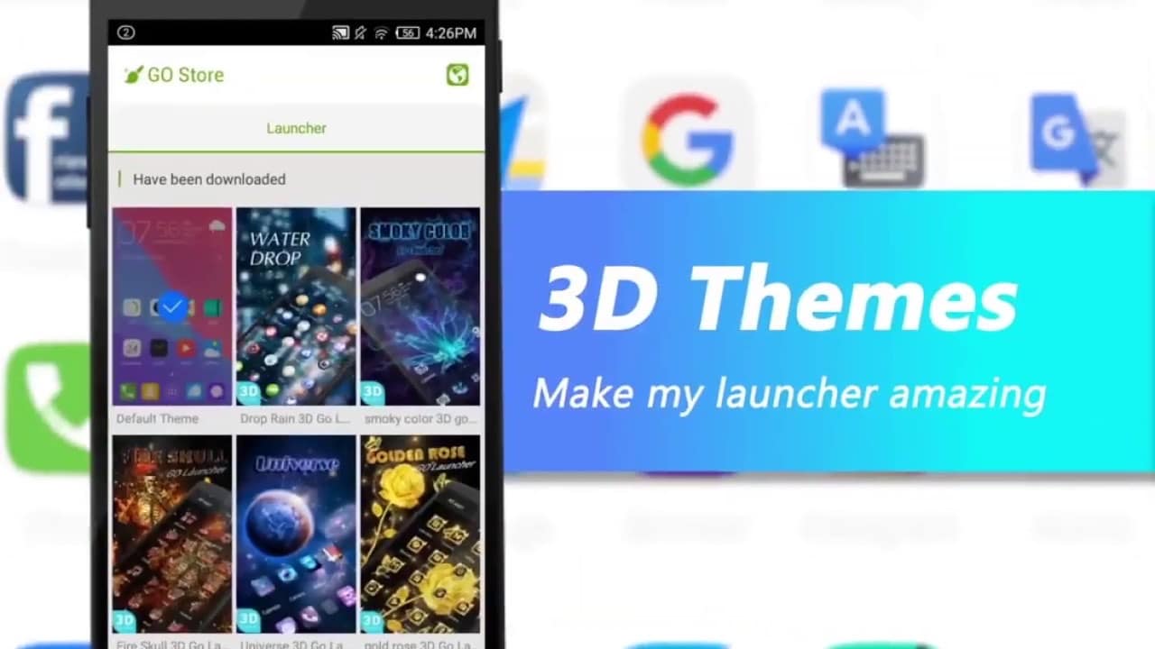 Download Go Launcher Z Prime Vip 3 Apk Mod Full Themes Techin Id