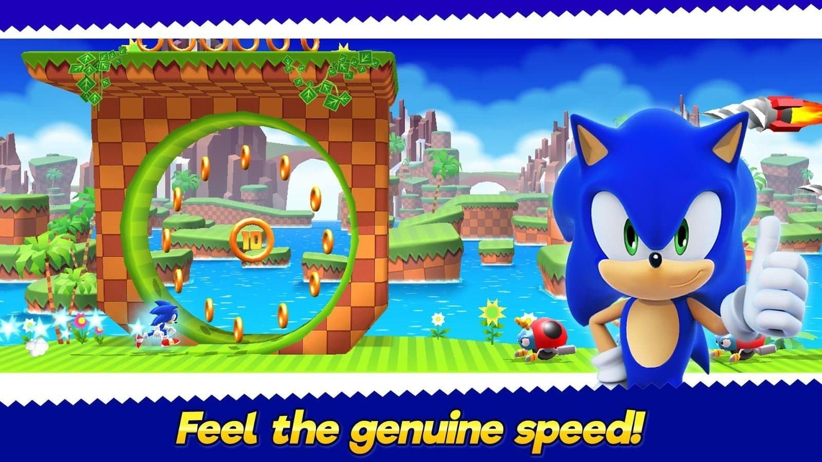 Cara Mudah Memainkan Game Sonic Runners Adventure