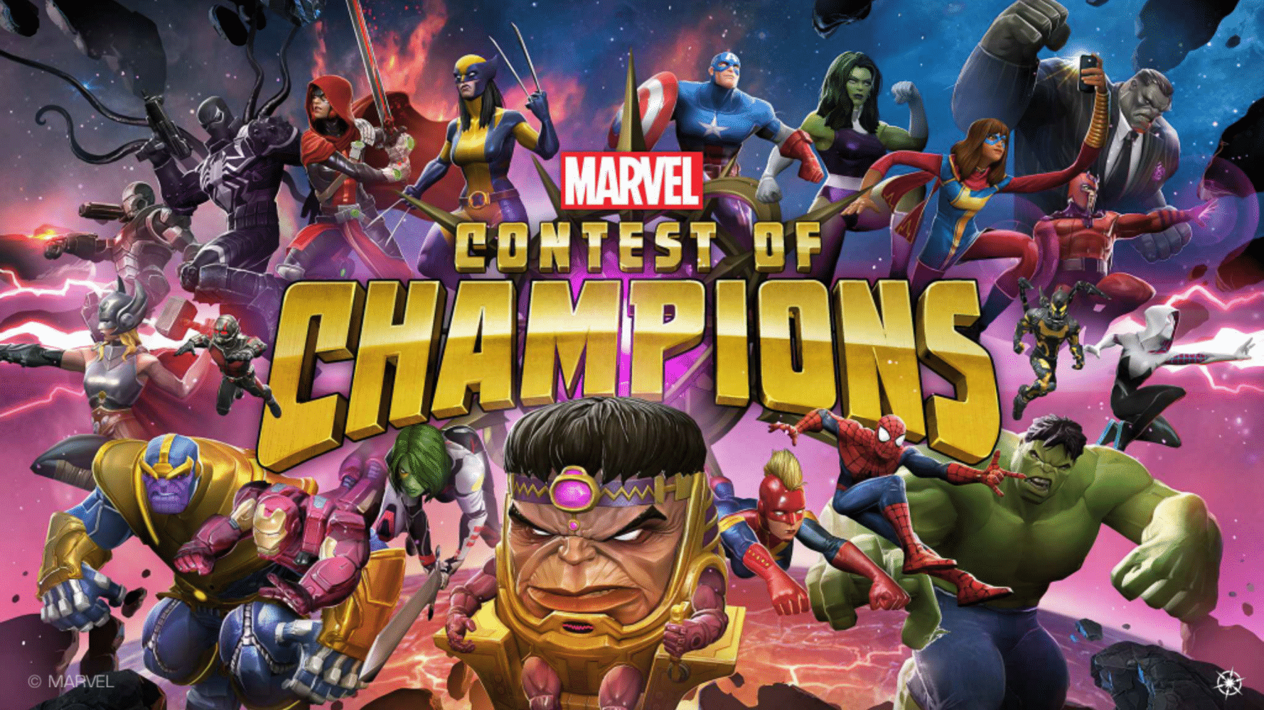 Fitur-Fitur Kunci Marvel Contest of Champions versi Mod Apk