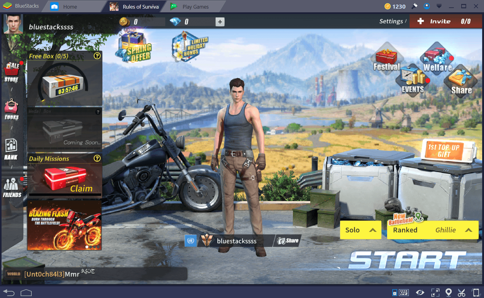 Review Rules of Survival