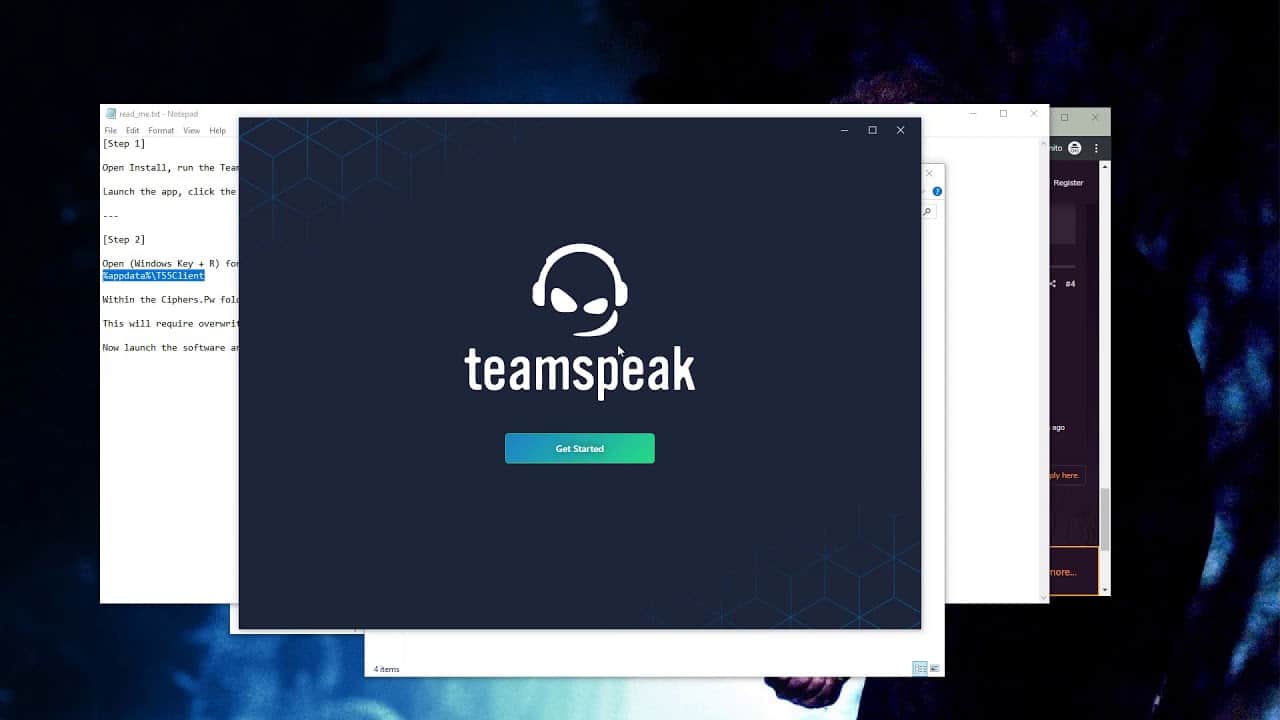 Cara Penggunaan TeamSpeak 3